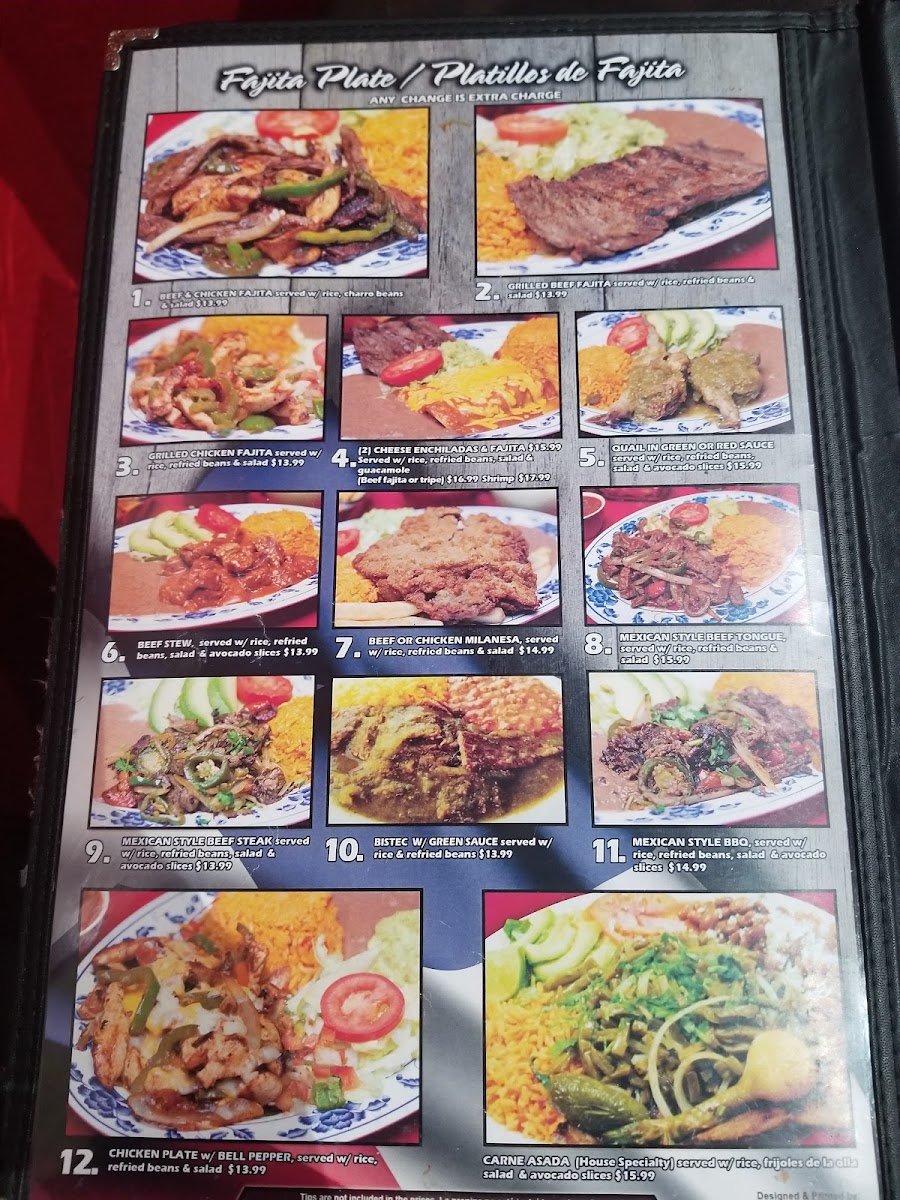 El TEJAS MEXICAN RESTAURANT Menu - Image 5